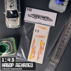 1:43 Декали Need for Speed Most Wanted " Razor Ford Mustang "