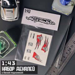 1:43 Декали Need for Speed Most Wanted " Taz Lexus IS200 "