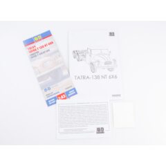 1:43 Сборная модель Tatra-138 NT 6x6 седельный тягач