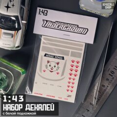 1:43 Декали Need for Speed Underground 1 " Samantha Honda Civic  "