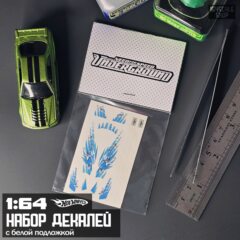 1:64 Декали Need for Speed Underground 1 Mitsubishi Eclipse Intro