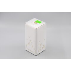 Ёлочная игрушка "Самосвал синий" с серой крышей