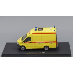 1:43 Масштабная модель АСМП класса С* "Ковидная", желтый