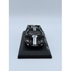 1:43 Масштабная модель FORD Gt40 Mkii 7.0l V8 Team Shelby American Inc. №2 Winner 24h Le Mans (1966) Bruce Mclaren - Chris Amon, Black White