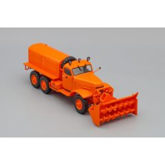 1:43 Kultowe Ciezarowki PRL-u №30 - Шнекороторный снегоочиститель Д-470 (1959)
