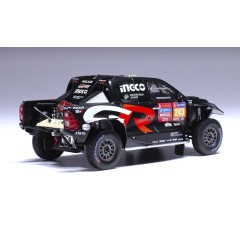 1:43 Масштабная модель TOYOTA GR DKR Hilux Evo T1U #243 "Toyota Gazoo Racing" Botterill/Cummings 6 место Rally Dakar 2024