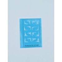 1:43 Набор декалей Уголки на кабину грузовиков