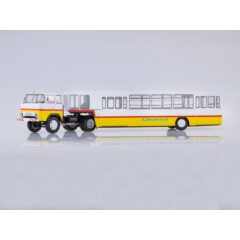 1:43 Масштабная модель КАЗ-608 с полуприцепом АППА-4