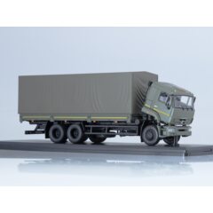 1:43 Масштабная модель КАМАЗ-65117 бортовой (рестайлинг)