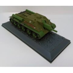 1:43 Танки. Легенды отечественной бронетехники №13 - СУ-122