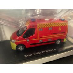 1:43 Масштабная модель RENAULT Master III VSAV SDIS 06 (пожарный) 2019