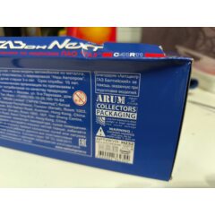 (Уценка!) 1:43 Масштабная модель ГАЗон C42R31 бортовой с тентом, черный / серый