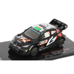 1:43 Масштабная модель TOYOTA GR Yaris Rally1 Hybrid #33 "Toyota Gazoo Racing WRT" Evans/Martin 4 место Safari Rally Kenya 2024