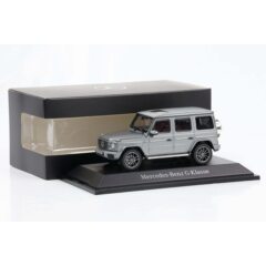 1:43 Масштабная модель MERCEDES-BENZ G-Klasse G 500 AMG Line (W465) 2024 Platinum Magno