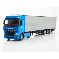 1:43 Масштабная модель КАМАЗ-54901 с полуприцепом НЕФАЗ-93341