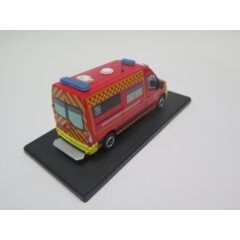 1:43 Масштабная модель RENAULT Master III Van VSAV SDIS 35 (автомобиль спасения и помощи пострадавшим) 2019