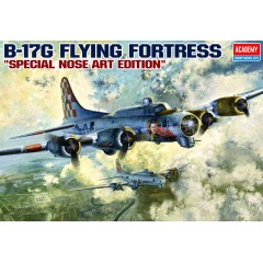 1:72 Сборная модель Авиация  B-17G "Летающая крепость" Nose Art