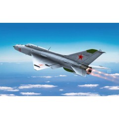 1:48 Сборная модель Авиация  Russian Air Force M&G-21PF Fishbed-D