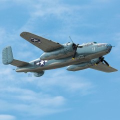 1:48 Сборная модель Авиация  USMC PBJ-1D (B-25 Mitchell)
