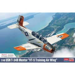 1:48 Сборная модель Авиация  USN T-34B Mentor "VT-5 Training Air Wing"