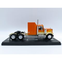 1:43 Масштабная модель седельный тягач GMC General 1980 Orange/Beige