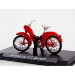 1:24 Наши мотоциклы №28 - Jawa 50 typ 551 Jawetta