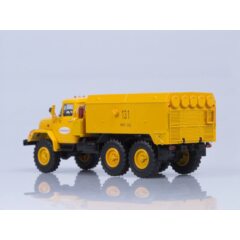 1:43 Масштабная модель Унифицированный моторный подогреватель (УМП) 350 (на шасси ЗИЛ-131), 1975 г.