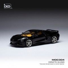 1:43 Масштабная модель CHEVROLET Corvette C8 2020 Black