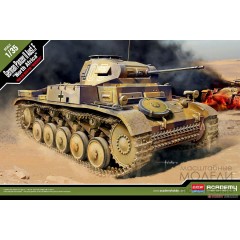 1:35 Сборная модель Техника и вооружение  Panzer II Ausf. F North Africa