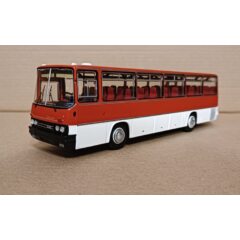 1:43 Масштабная модель Автобус Икарус-256.54 скарлат