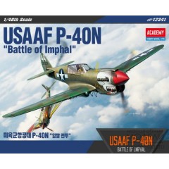 1:48 Сборная модель Авиация  USAAF P-40N "Battle of Imphal"