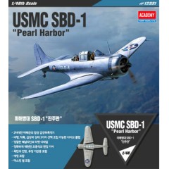 1:48 Сборная модель Авиация  USMC SBD-1 Dauntless "Pearl Harbor"