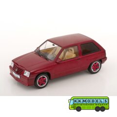 1:18 Масштабная модель OPEL Corsa A Custom 1983 Red Metallic