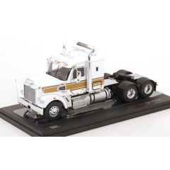 1:43 Масштабная модель седельный тягач FREIGHTLINER Coronado 2012 White/Gold
