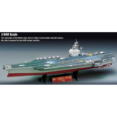 1:800 Сборная модель Флот  Авианосец "Нимиц"
