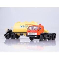 1:43 Масштабная модель КАМАЗ-54112 с полуприцепом-муковозом АСП-25
