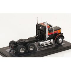 1:43 Масштабная модель седельный тягач FREIGHTLINER FLC 120 64 T 1977 Black/Red/Yellow