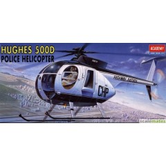 1:48 Сборная модель Вертолет Hughes 500D Police Helicopter