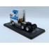 1:43 Масштабная модель седельный тягач INTERNATIONAL Eagle Cabover 1995 White/Blue