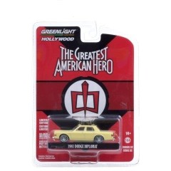 1:64 Масштабная модель DODGE Diplomat машина Билла Максвелла 1981 (из т/c "Величайший американский герой")