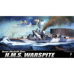 1:350 Сборная модель корабль Hms "Warspite" Queen Elizabeth Class