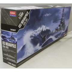 1:350 Сборная модель Корабль Uss CA-35 Indianapolis