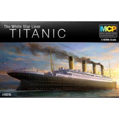 1:400 Сборная модель лайнер Titanic "The White Star Liner"
