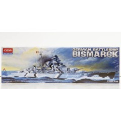 1:800 Сборная модель Линкор Bismarck