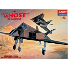 1:72 Сборная модель Самолет F-117A Stealth Attack Bomber The