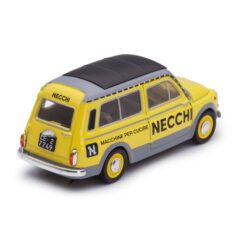 1:43 Масштабная модель FIAT 500 Giardiniera 1960 швейные машины Necchi желтый с черным