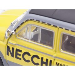 1:43 Масштабная модель FIAT 500 Giardiniera 1960 швейные машины Necchi желтый с черным
