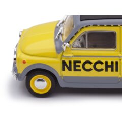 1:43 Масштабная модель FIAT 500 Giardiniera 1960 швейные машины Necchi желтый с черным