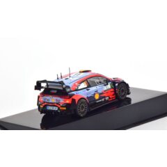 1:43 Масштабная модель HYUNDAI i20 Coupe WRC #11 "Hyundai Shell Mobis WRT" Neuville/Wydaeghe 4 место Rally Monza 2021