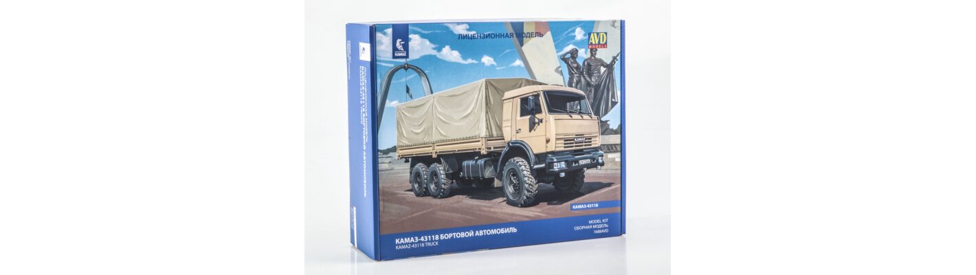 КАМАЗ-43118 бортовой автомобиль от AVD Models!